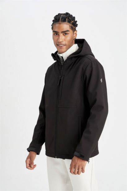 Water Repellent Zipper Puffer Jacket