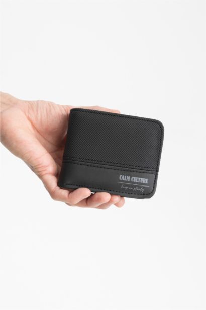 Men Faux Leather Wallet