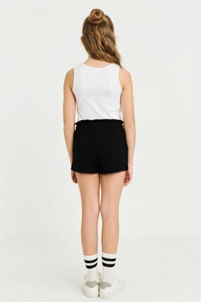 Шорты для Девочек с Эластичной Талией и Принтом