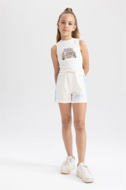 Шорти з тонкої тканини для дівчаток