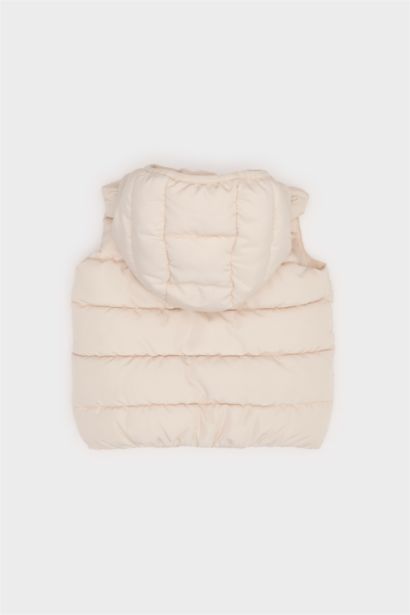 Gilet Doudoune à capuche pour bébé fille