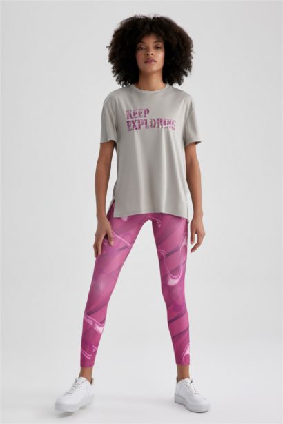 T-Shirt à manches courtes et col rond