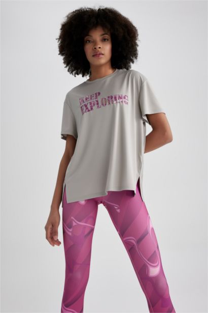 T-Shirt à manches courtes et col rond