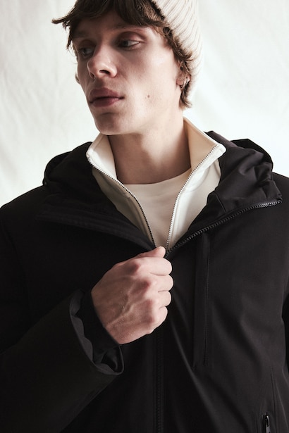 Su İtici Regular Fit Mont