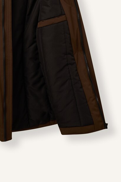 Zipper Puffer Jacket