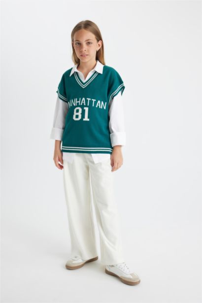 Gilet coupe régulière Pour Fille