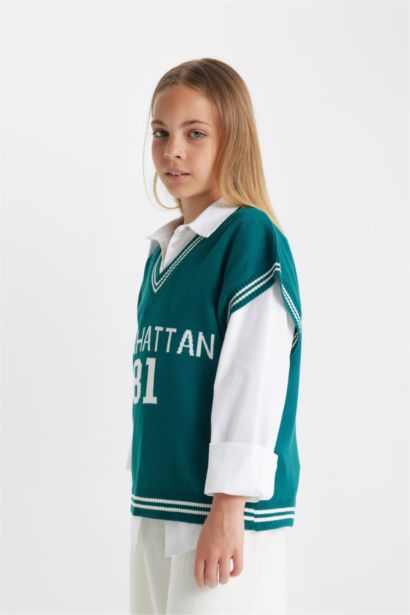 Gilet coupe régulière Pour Fille