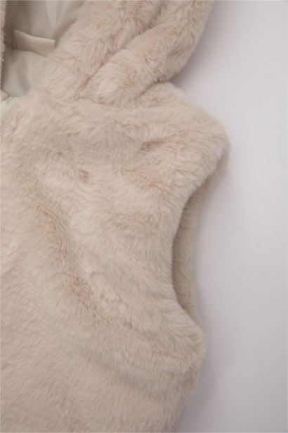 Baby Girl Hooded Vest