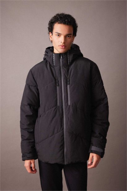 Zipper Puffer Jacket