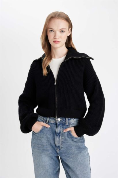 Slim Fit Knitwear Cardigan