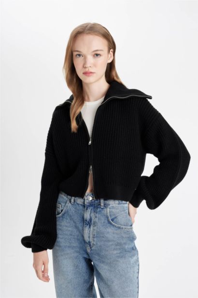 Slim Fit Knitwear Cardigan