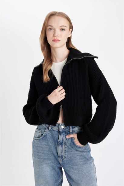 Slim Fit Knitwear Cardigan