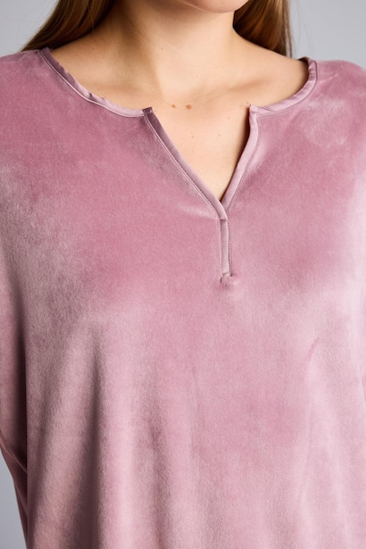 Regular Fit Velur Pijama Takımı