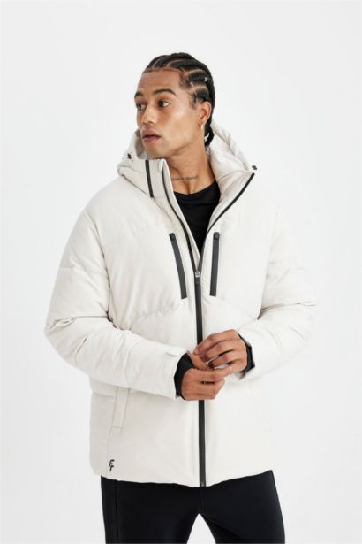 Su İtici Fermuarlı Mont