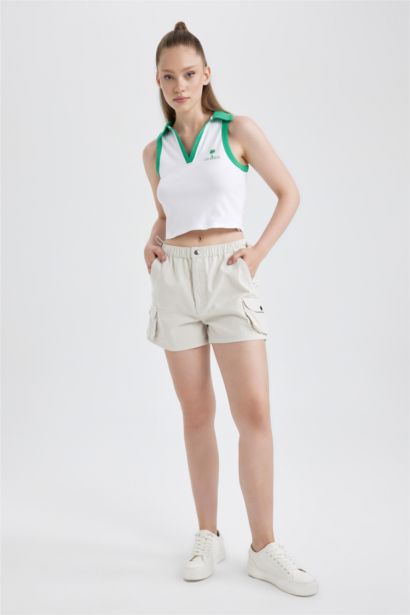 Cool Regular Fit Normal Waist Gabardine Cotton Trousers