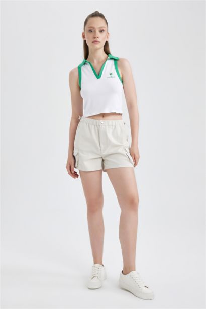 Cool Regular Fit Normal Waist Gabardine Cotton Trousers