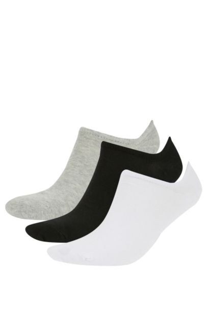 3 piece Cotton Step Socks