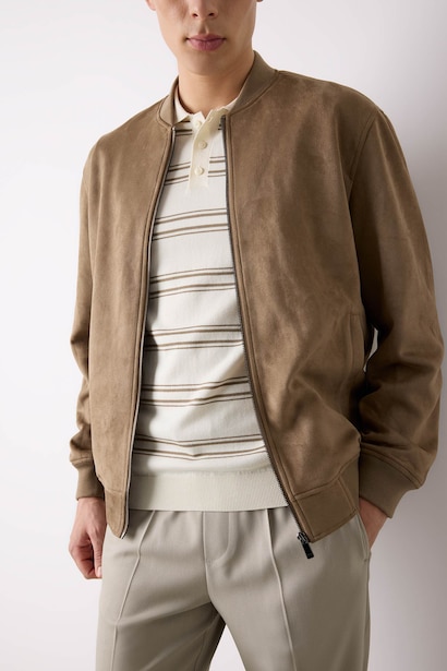 Zipper Puffer Jacket