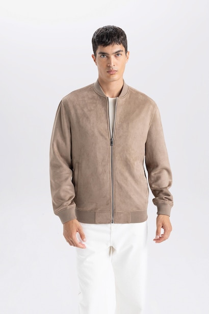Zipper Puffer Jacket