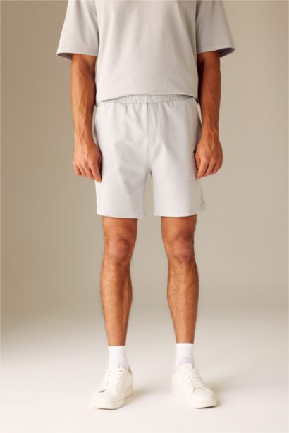 Short en tissu sweat Coupe slim