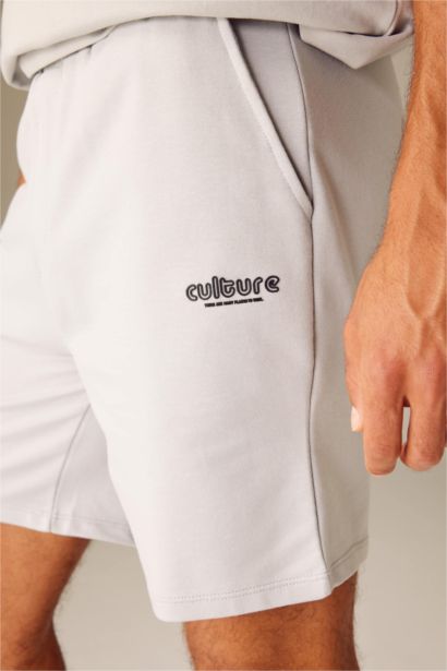 Short en tissu sweat Coupe slim