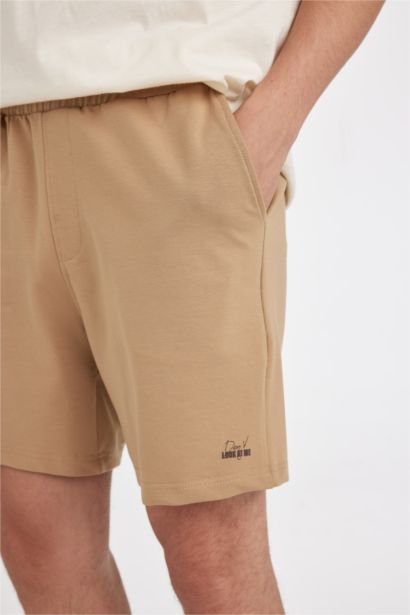 Slim Fit Skinny Leg Shorts