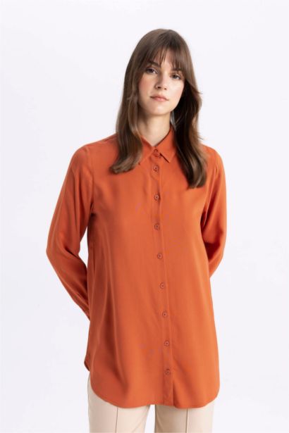 Regular Fit Long Sleeve Tunic