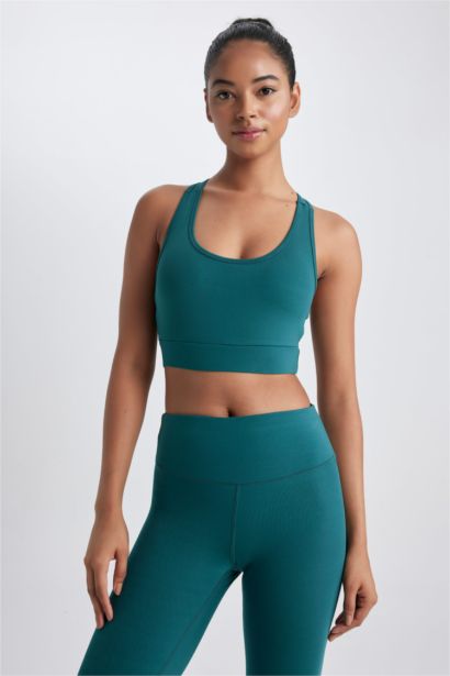 DeFactoFit Printed Sports Bra