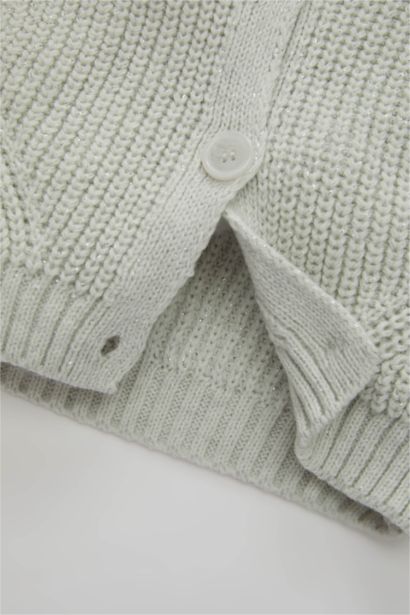 Baby Girl Buttoned Knitwear Cardigan