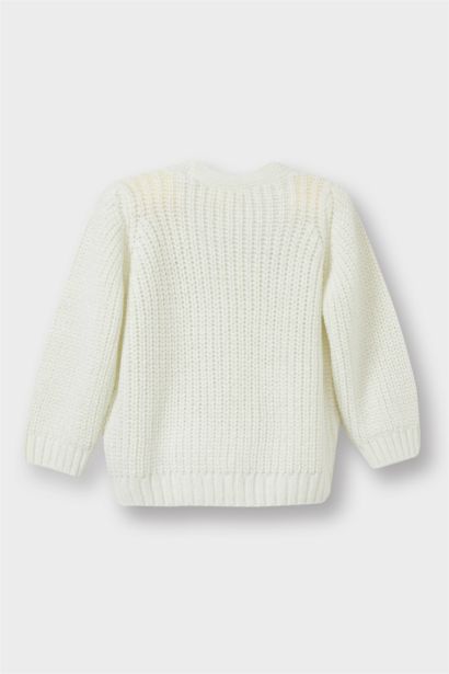 كارديجان بيبي بناتي بيج بياقة V وأزرار