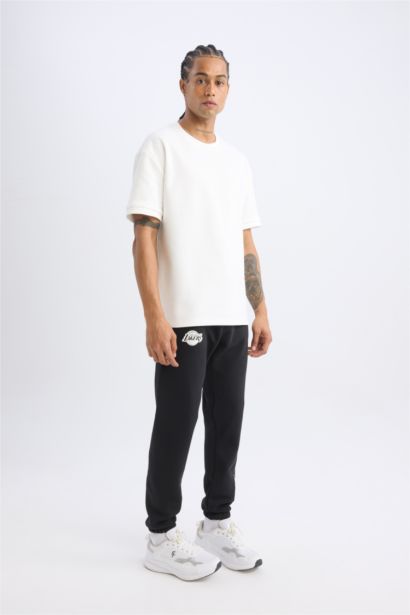 Regular Fit Kalın Sweatshirt Kumaşı Jogger
