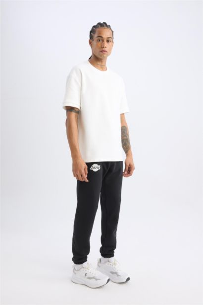 Regular Fit Kalın Sweatshirt Kumaşı Jogger