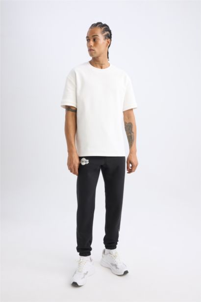 Regular Fit Kalın Sweatshirt Kumaşı Jogger
