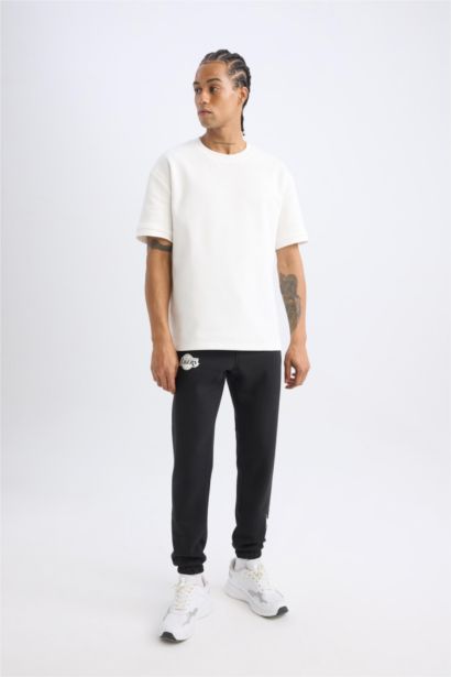 Regular Fit Kalın Sweatshirt Kumaşı Jogger