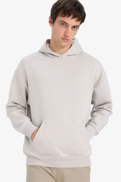 Oversize Fit Long Sleeve Hoodie