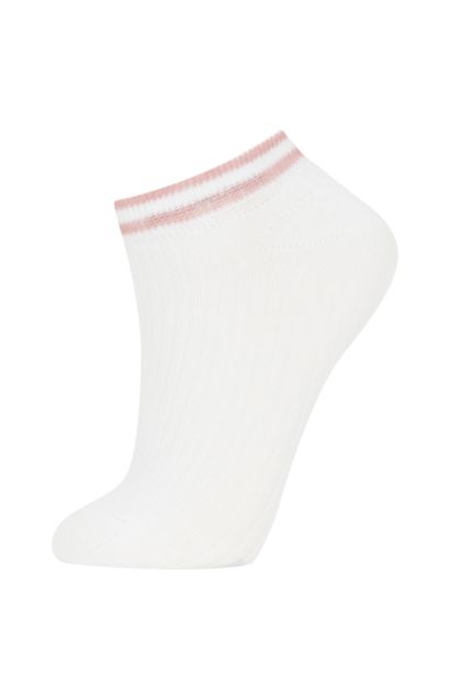 Lot de 3 paires de Chaussettes courtes en coton pour femme