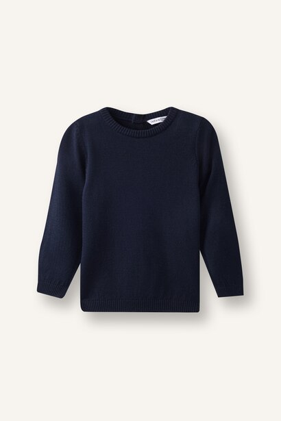 Baby Boy Regular Fit Crew Neck Pullover
