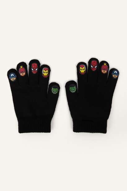 Boy Printed Avengers Gloves