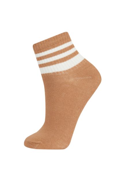 جوارب للنساء طويلة قطن - 3 قطع