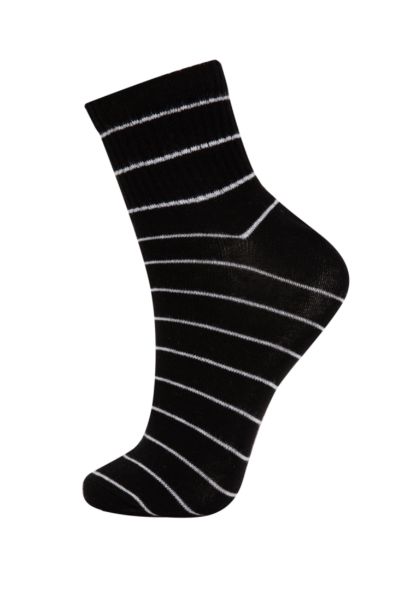 Chaussettes mi-hautes Coton 3 Femme