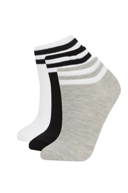 3 piece Cotton Short Socks