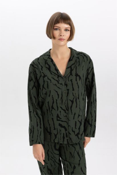 بلوزة بيجاما قصة عادية من Fall In Love