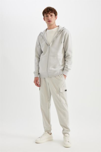 Regular Fit With Cargo Pocket Trousers
