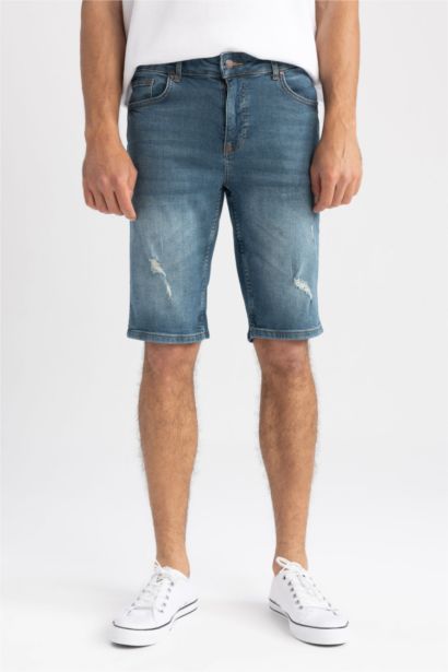 Slim Fit Jeans Bermuda