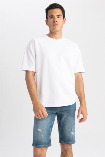 Slim Fit Jeans Bermuda