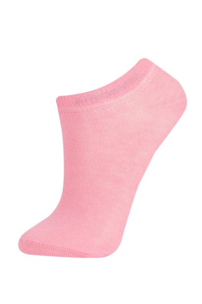 جوارب قصيرة قطن بناتي - 5 قطع