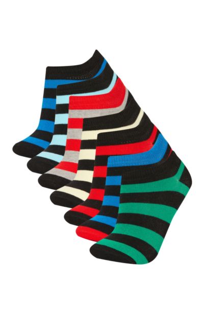 Chaussettes Courtes Coton Pour Garçon - 7 Paires