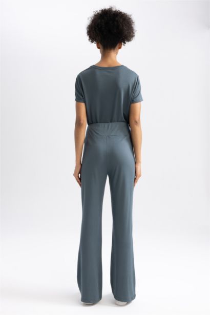 DeFactoFit Standard Fit Long Leg Modal Trousers