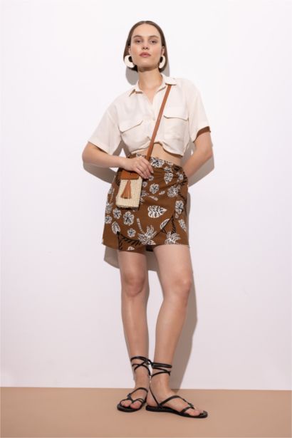 Regular Fit Linen Blend Shirt