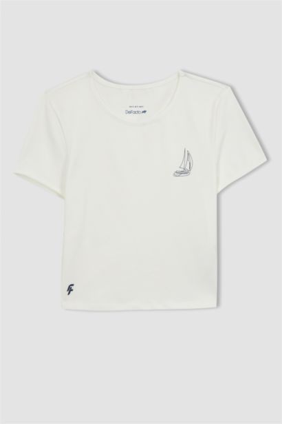 تي شيرت كروب رياضي من DeFactoFit